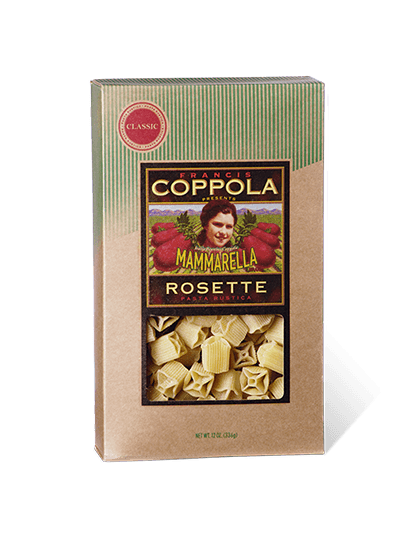 Box of Mammarella Rosette Pasta.