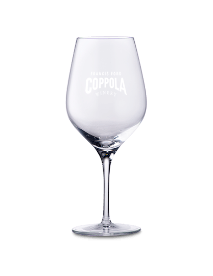 Francis Ford Coppola Winery Logo Cabernet Sauvignon Glass.