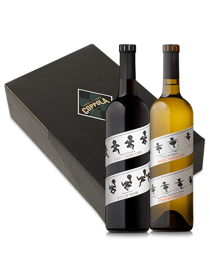 Director's Cut Pinot Noir & Chardonnay Gift Box.