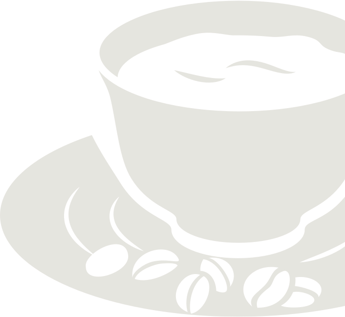 Illustration of an espresso in a cup.