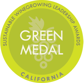 Green Medal Sustainable winegrowing leadership awards California.